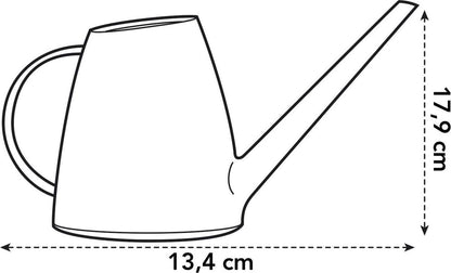  Elho Brussels Gieter 1,8l - Gieter Voor Binnenkweken En Oogsten - Ø 33.0 X H 17.0 Cm - Zwart/Antraciet