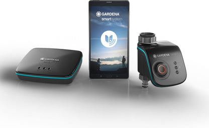  GARDENA - Smart Water Control Set Besproeiingscomputer - 1min Tot 10u - 6 Besproeiingen Per Dag