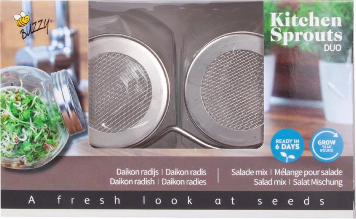  Buzzy Kiem Pot Duo Met Schaal (Bio)