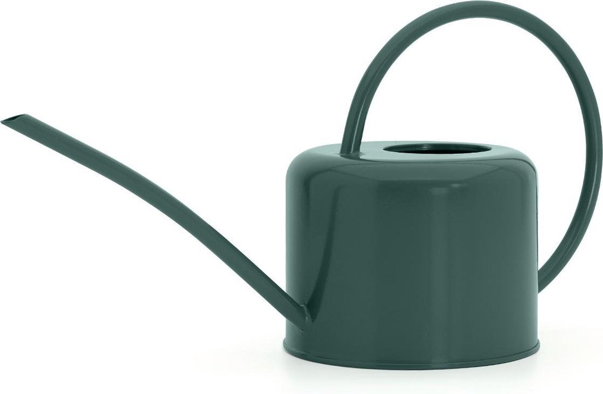  CKB LTD - Gieters - Gieter - Retro - Gietertje - Kleine Gieter Voor Binnen En Buiten - 1 Liter - Groen Plantengieter Tuingieter Bloemengieter Mini Klein Metaal Binnenplantjes Gietertjes Tuingieters Vintage Kamerplanten Buitengieter Binnenshuis