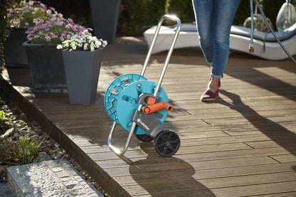  GARDENA AquaRoll S Slangenwagen - Verstelbare Handgreep - Excl. Tuinslang
