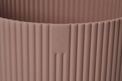  Elho Vibes Fold Rond 30 - Bloempot Voor Binnen - Ø 29.5 X H 27.2 Cm - Delicaat Roze