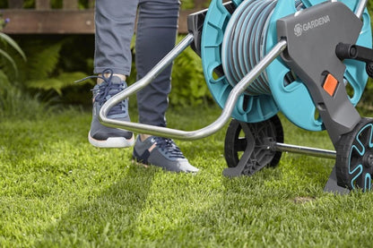  GARDENA - AquaRoll CleverRoll S Set Slangenwagen - Incl. 20 M Slang - Maximaal 40 M Opbergcapaciteit