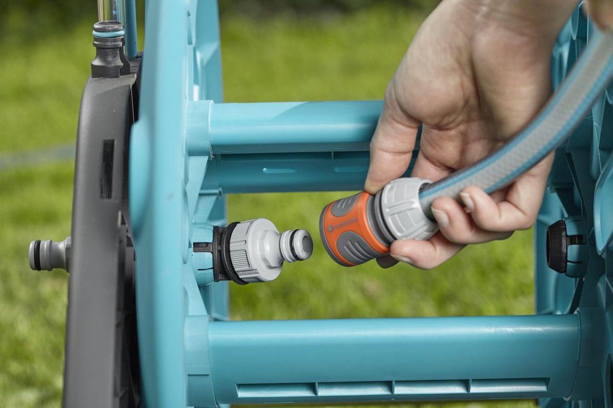  GARDENA AquaRoll M Easy Set - Slangwagen - Maximaal 60 M Opbergcapaciteit