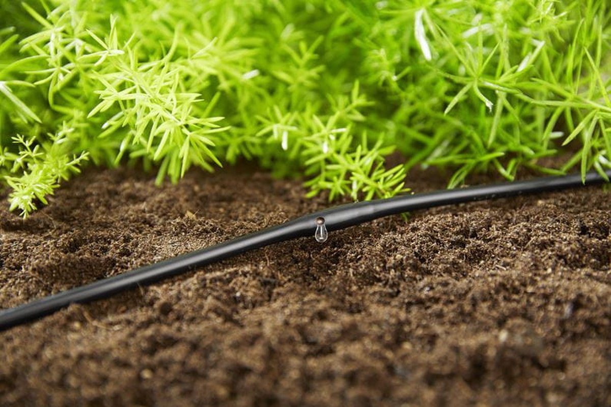  GARDENA Micro Drip System Startset S - Voor Rijplanten Druppelsysteem- 15 Meter