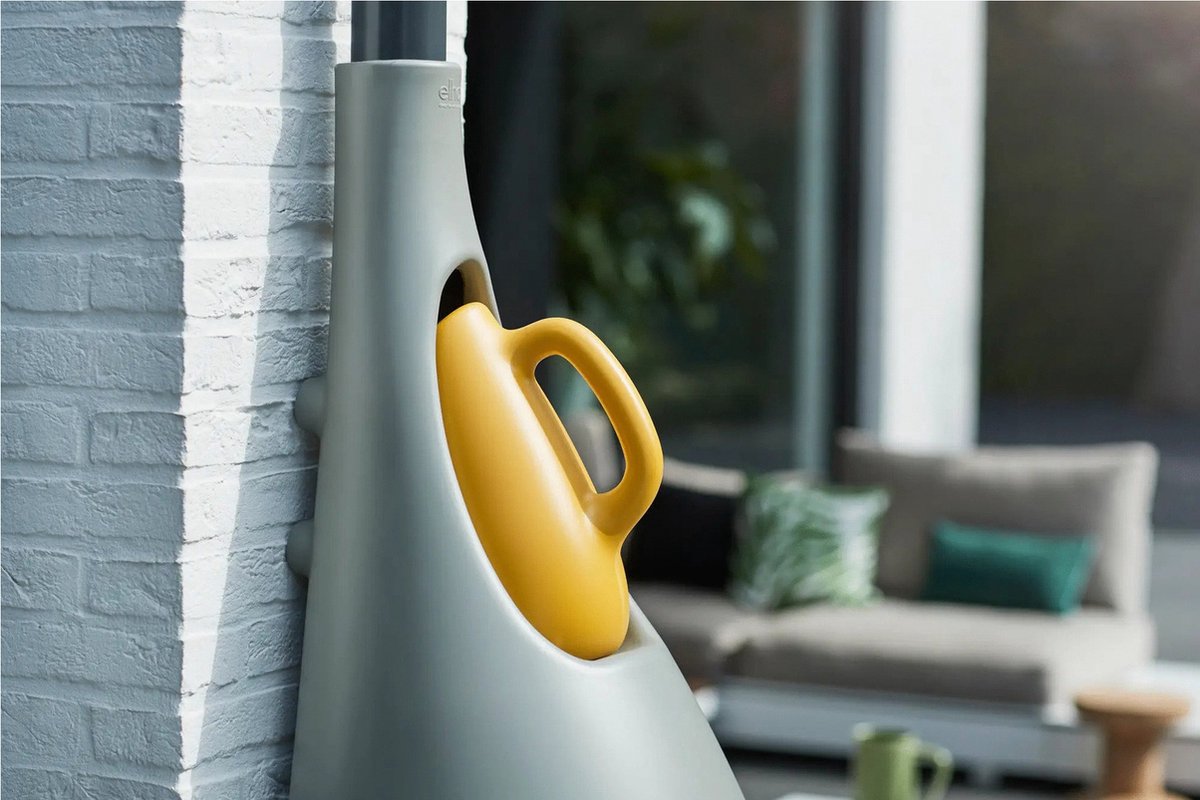  Elho Pure Raindrop 70L - Geel/Oker