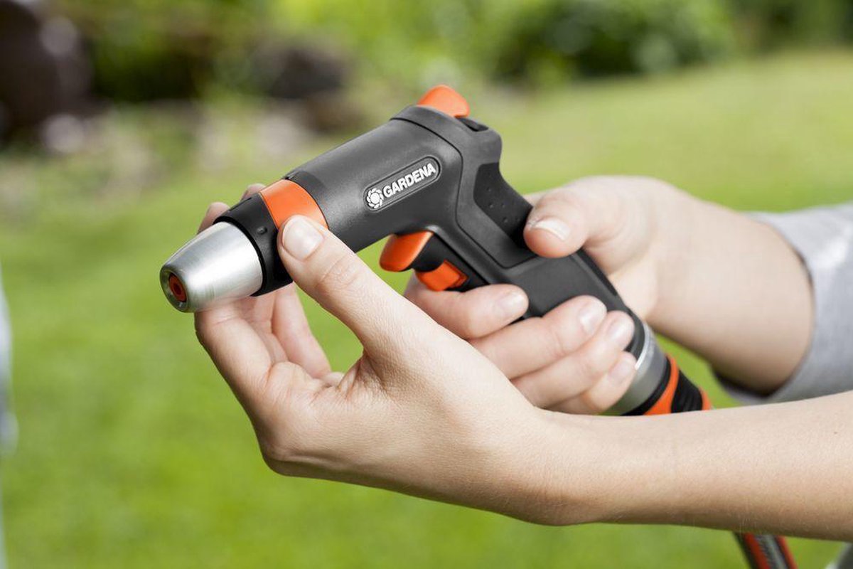  GARDENA - Premium Reinigingssproeier Spuitpistool - Metaal - Voor Reiniging En Bewatering