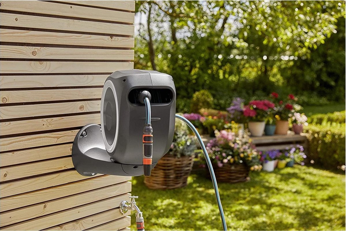  GARDENA - Wandslangenbox RollUp S - Slanghouder - 15 Meter - Ø 11 Mm