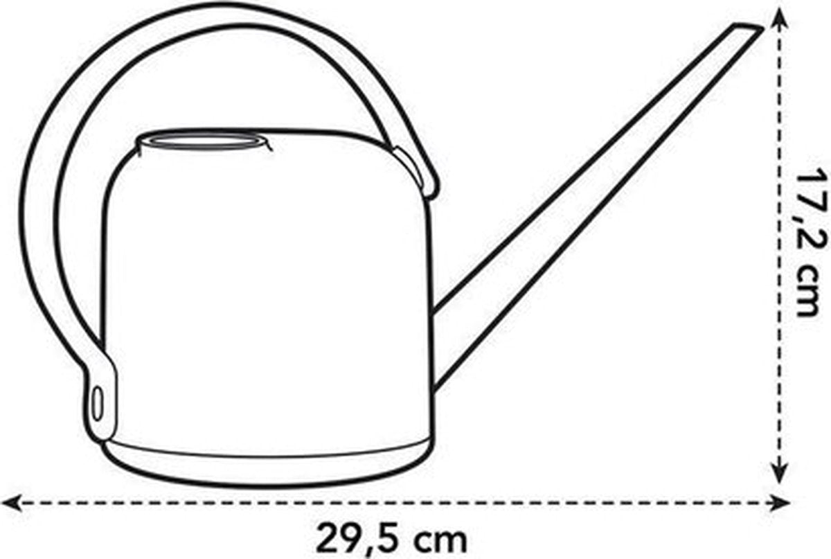 Elho B.for Soft Gieter 30 - Gieter Voor Binnenaccessoires - Ø 31.3 X H 0.0 Cm - Wit/Wit