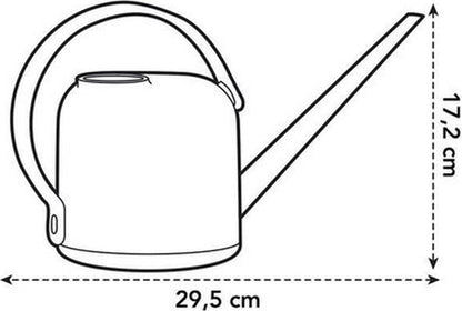  Elho B.for Soft Gieter 30 - Gieter Voor Binnenaccessoires - Ø 31.3 X H 0.0 Cm - Wit/Wit