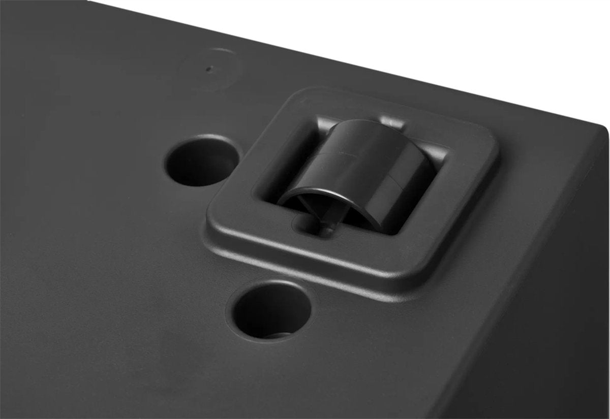 Elho Vivo Next Lang 60 - Bloempot Voor Binnen &amp; Buiten - Ø 59.0 X H 29.2 Cm - Zwart/Living Black