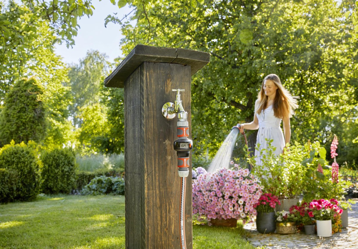  GARDENA AquaCount 18350-20 Watermeter Werkt Op Batterijen