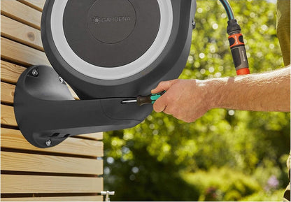  GARDENA - Wandslangenbox RollUp S - Slanghouder - 15 Meter - Ø 11 Mm