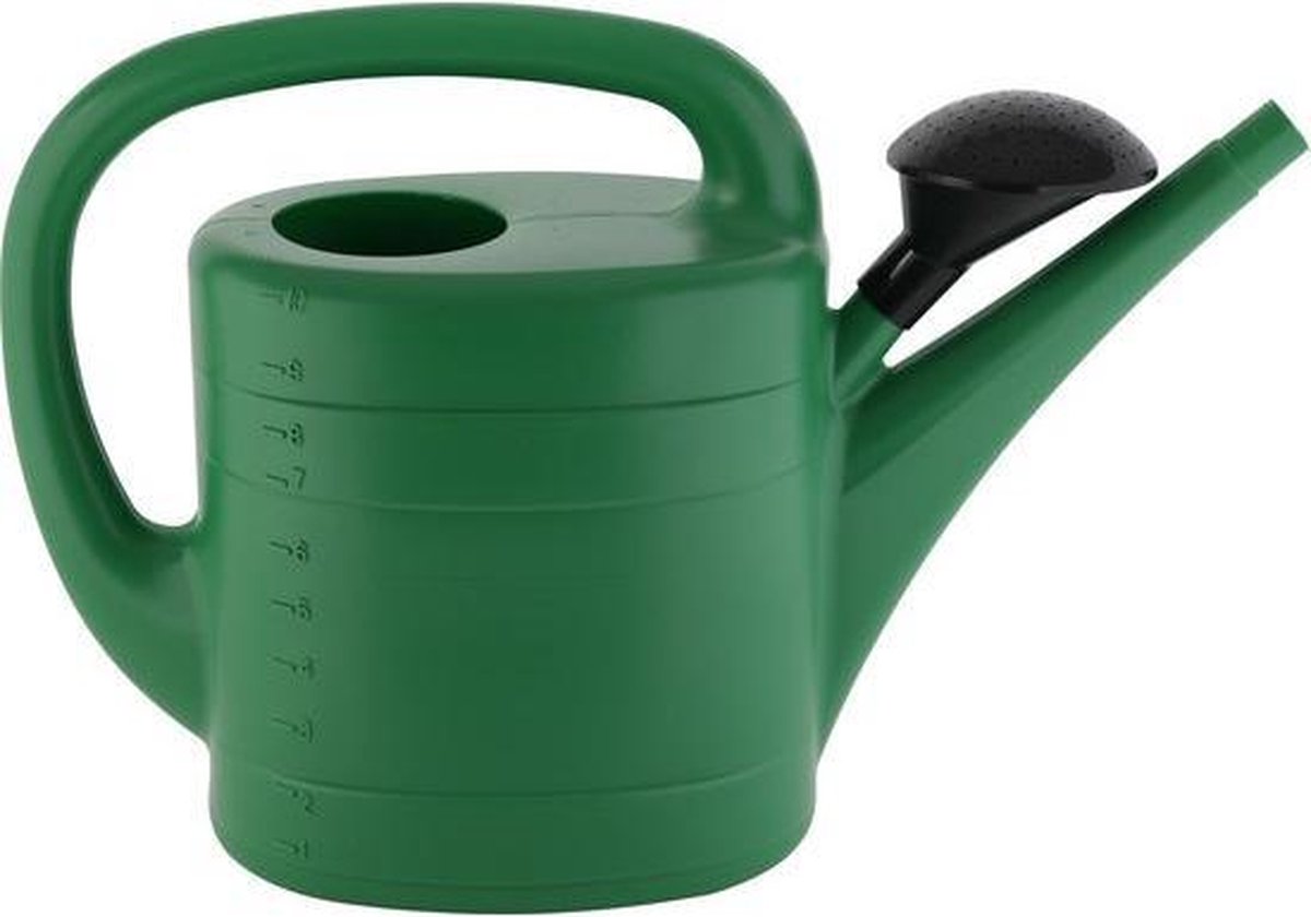 Merkloos Gieter In Kunststof Groen - 10 Liter
