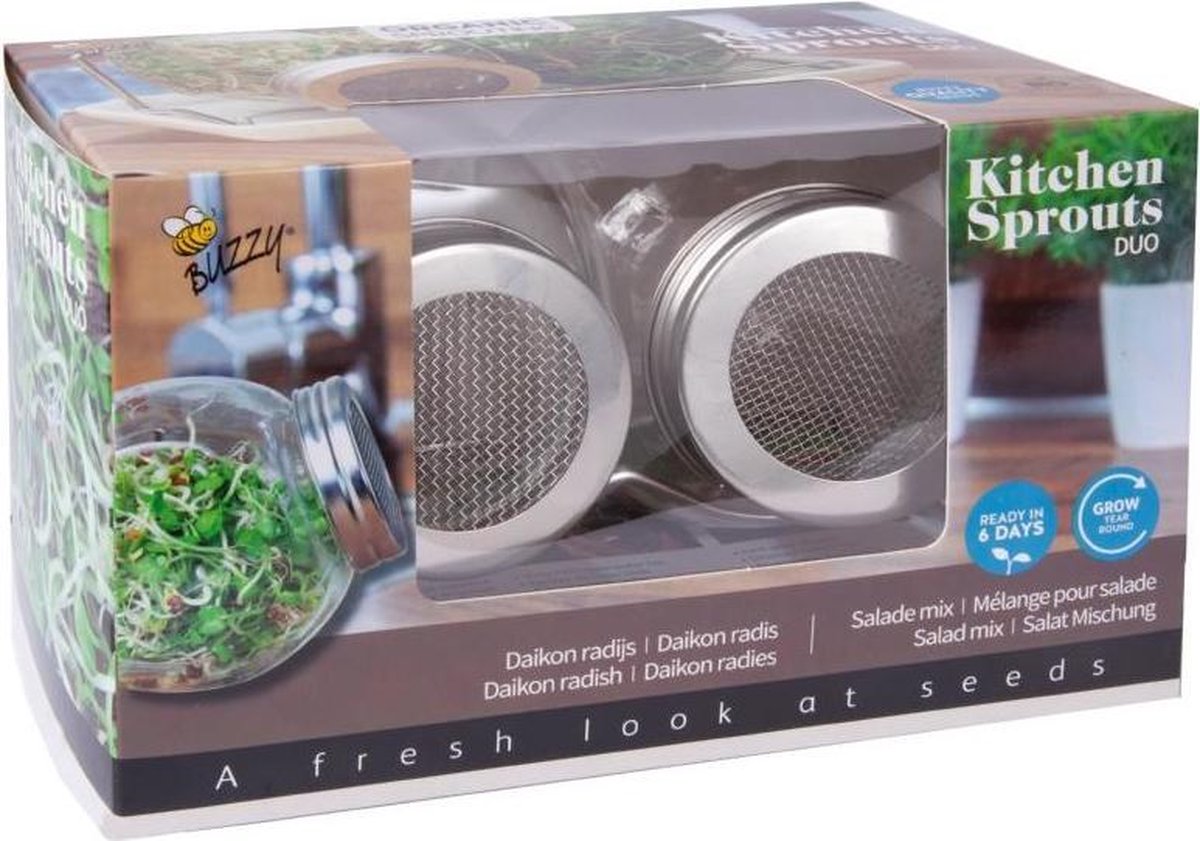  Buzzy Kiem Pot Duo Met Schaal (Bio)