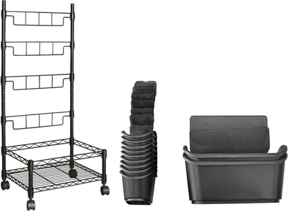  Nature - Mobiel Verticaal Tuinieren - H97 X 44 X 32,5cm - Complete Set
