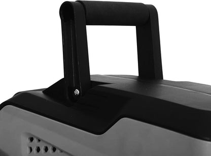  CoolHome Wandslangenbox 15 Meter + 1,5 Meter - Tuinslang Met Haspel- Slangenhouder 180° Draaibaar - Tuinslanghaspel Zwart - Grijs