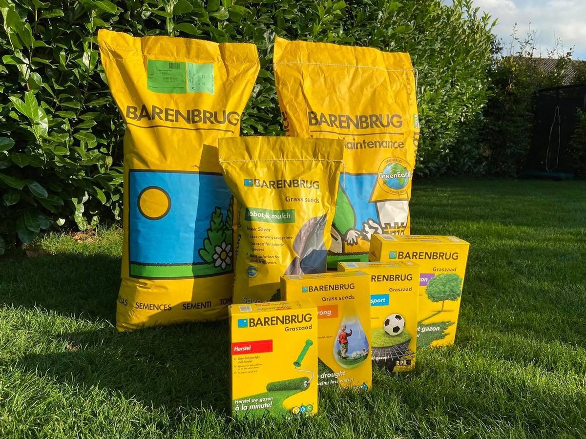  Barenbrug Schaduw &amp; Zon Graszaad 1kg 30 Tot 50m²