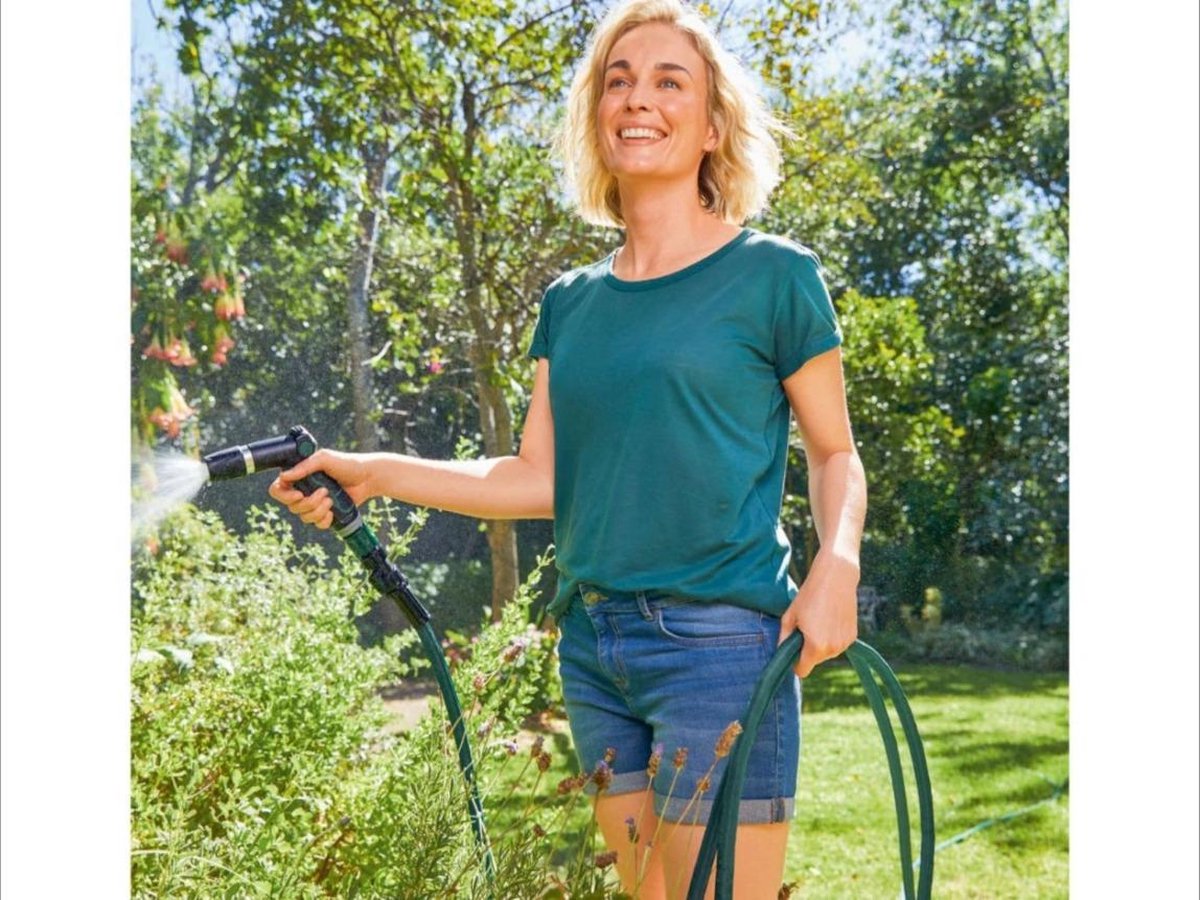  PARKSIDE® Flexibele Tuinslang Groen - 15M - Krimpt Na Gebruik Weer In Klein Formaat