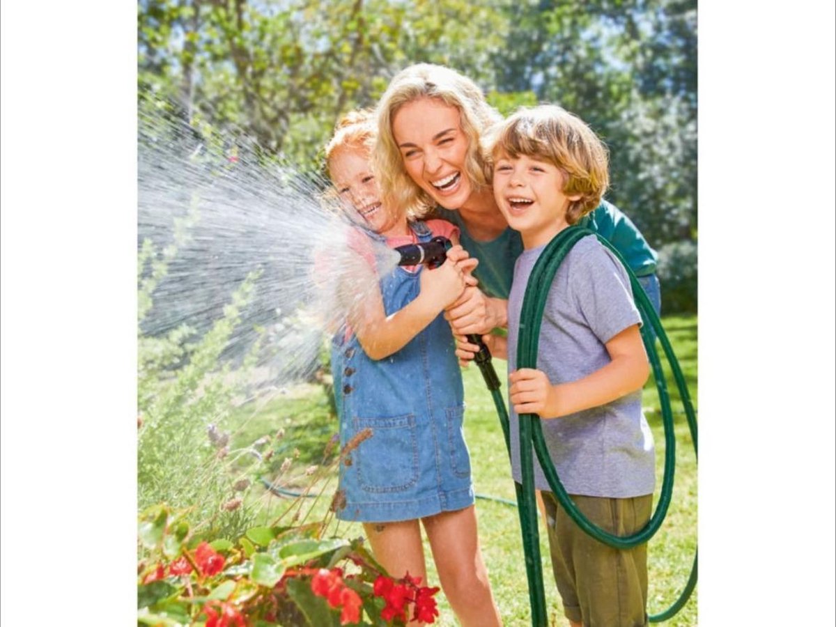  PARKSIDE® Flexibele Tuinslang Groen - 15M - Krimpt Na Gebruik Weer In Klein Formaat