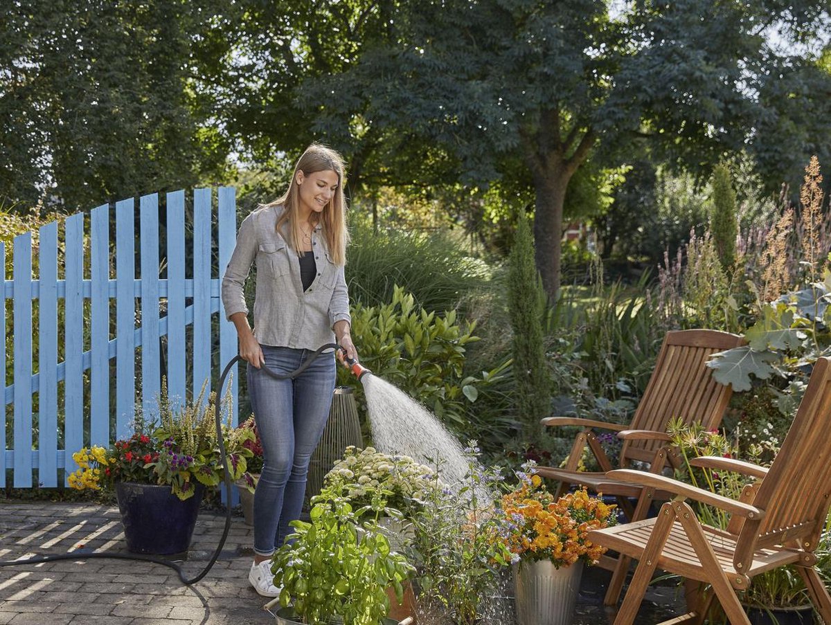  GARDENA - Textielslang Liano - Met Aansluitset - 10m Tuinslang - 13mm