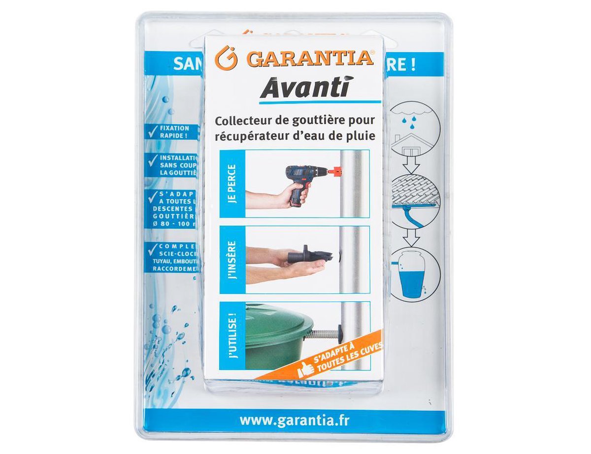  Garantia - Vulautomaat - Speedy Avanti - Ronde Regenpijpen