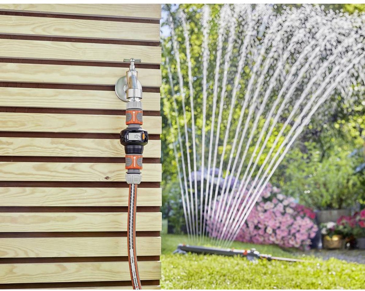  GARDENA AquaCount 18350-20 Watermeter Werkt Op Batterijen