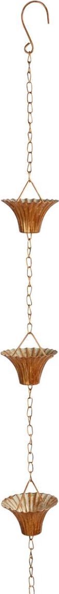  Esschert Design Regenketting 254 Cm Staal Koper