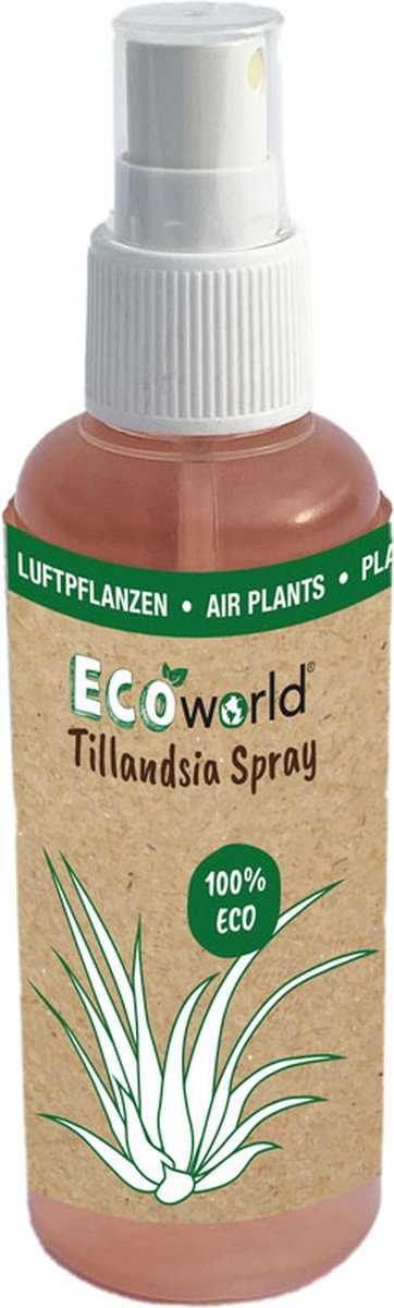  Ecoworld Luchtplantjes Spray - 125 Ml - Spray Voor Tillandsia Luchtplanten - 100% Biologische Airplant Verzorgingspray - Uit Eigen Kwekerij