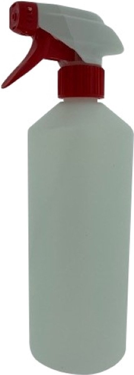  Set Van 2 Lege Sprayflacons 750ml | Professionele Afsluitbare Spraykop | 1 Rode - 1 Blauwe Spraykop | Navulbaar