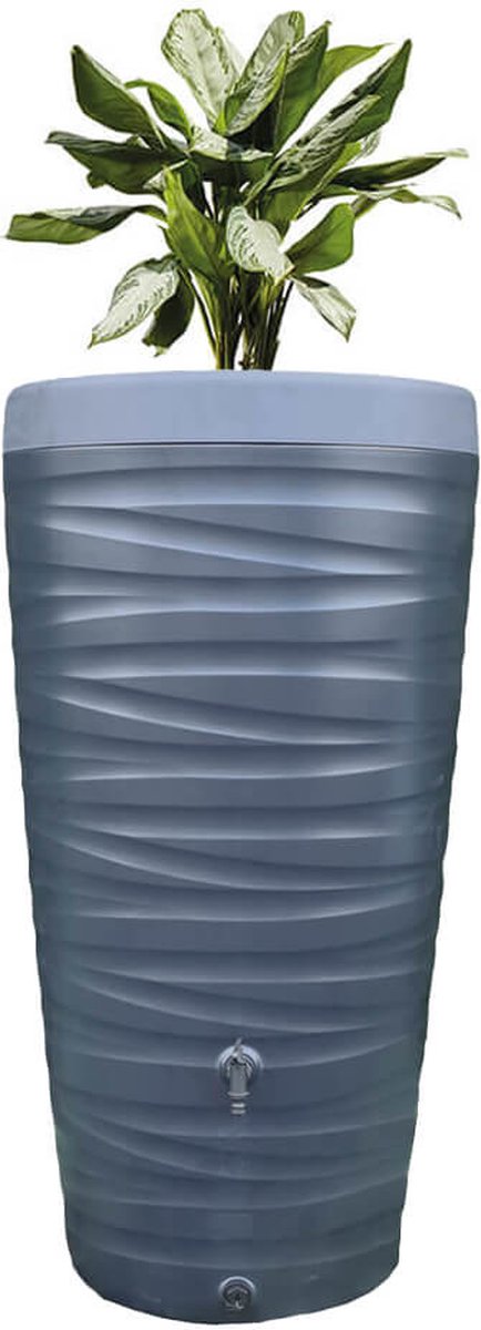  Regenton Wave - 240 Liter - Antraciet