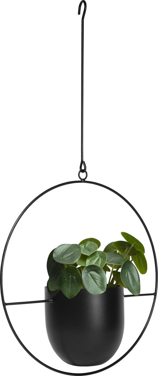  QUVIO Bloempot Hangend / Bloempotten Voor Binnen / Bloempotten / Bloempot Binnen / Bloempot Met Ophanghaak - Metaal