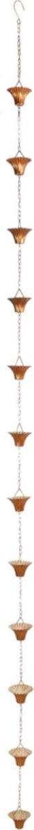  Esschert Design Regenketting 254 Cm Staal Koper