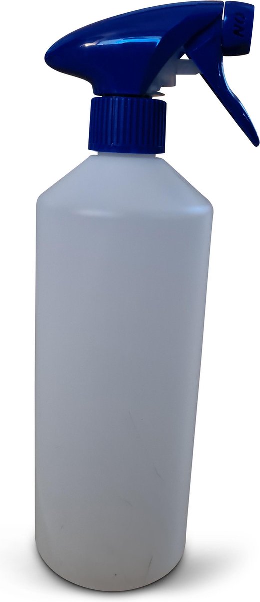  Set Van 2 Lege Sprayflacons 750ml | Professionele Afsluitbare Spraykop | 1 Rode - 1 Blauwe Spraykop | Navulbaar