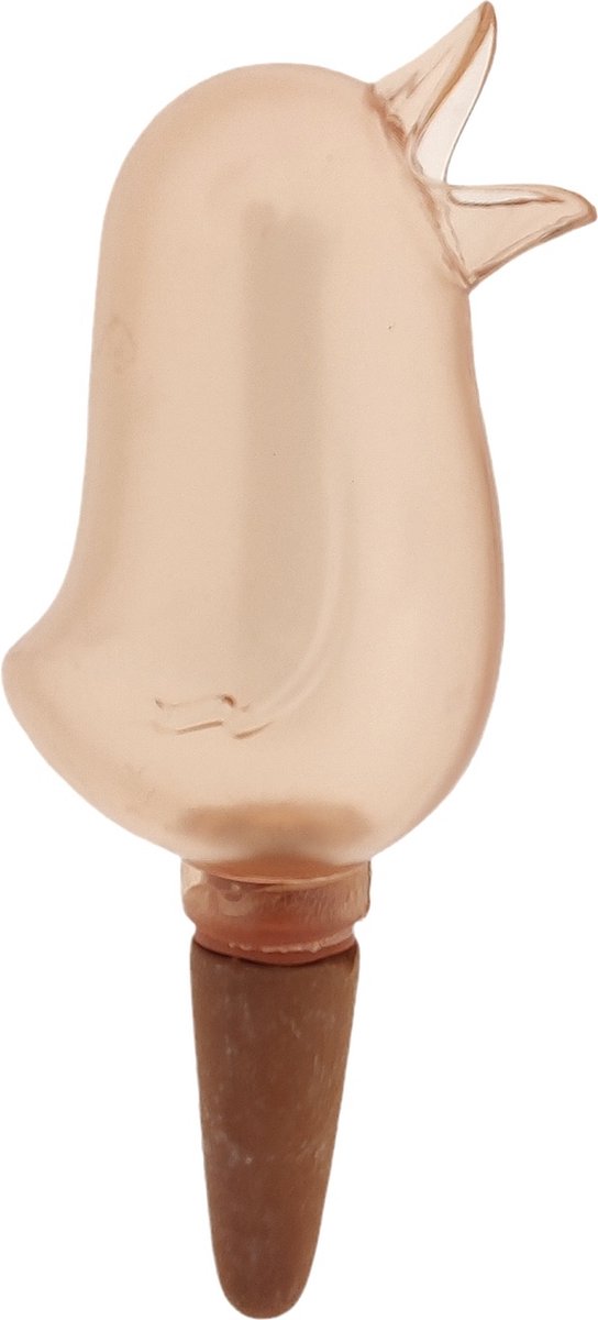  JS Drippy - Waterdruppelaars Set Van 2 Stuks - Druppelaar Vogel - Druppelsysteem Planten - Watergeefsysteem Kamerplanten - Waterbol - Roze