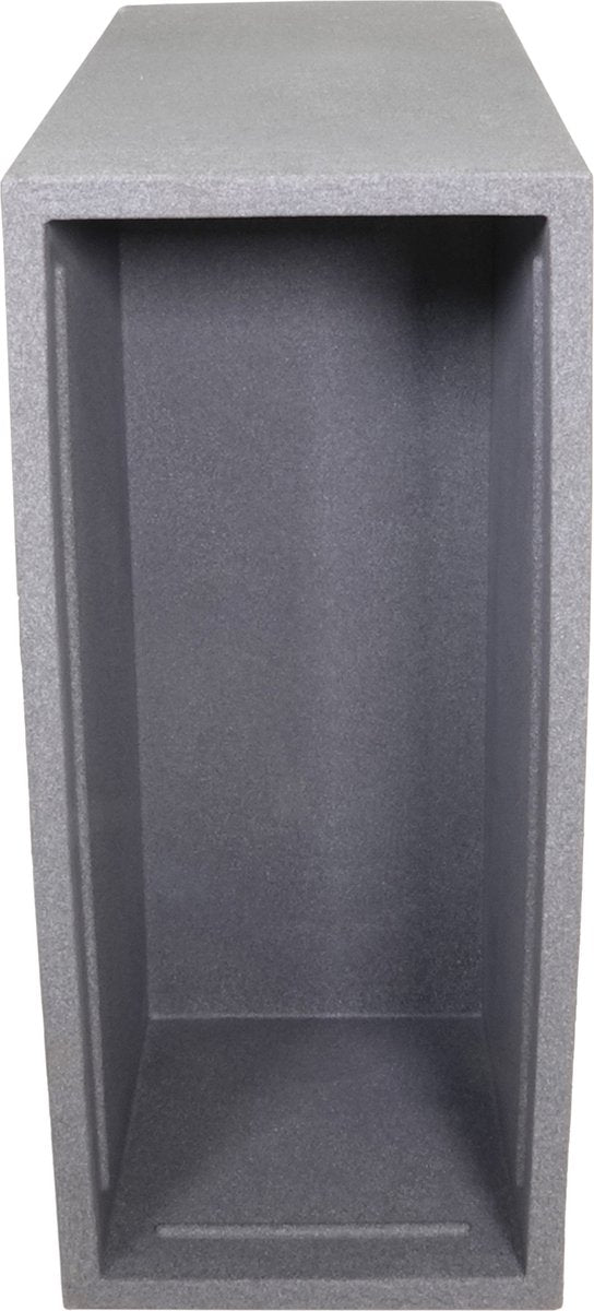  4gardenz® Stone Rechthoekige Bloembak Voor Buiten - 60x60x26cm - Lichtgrijs
