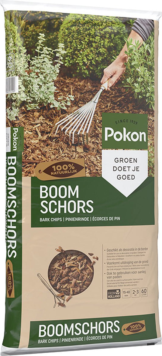  Pokon Verse Boomschors - 60l - Sierschors - Boomschors Bodembedekker