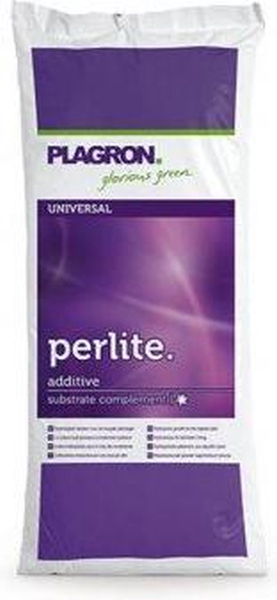  Plagron Perlite 10 Ltr - Perliet Voor Een Luchtiger Substraat En Betere Drainage