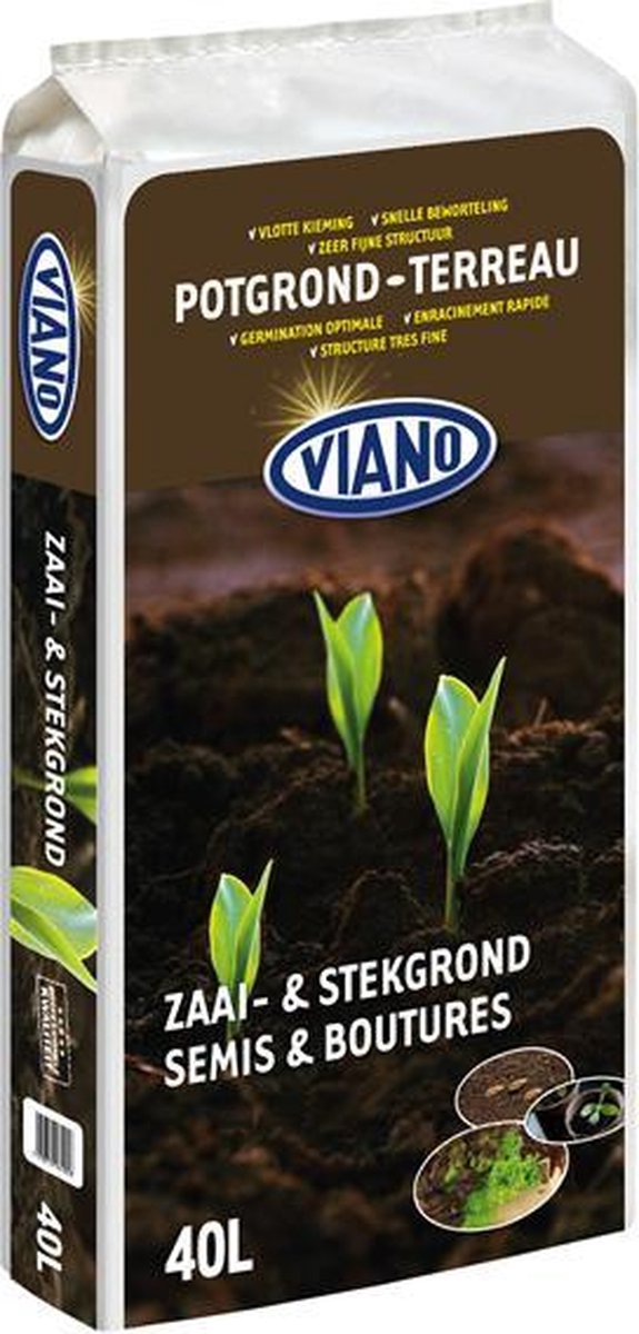  Zaai- &amp; Stek Potgrond- Stekgrond - 40L