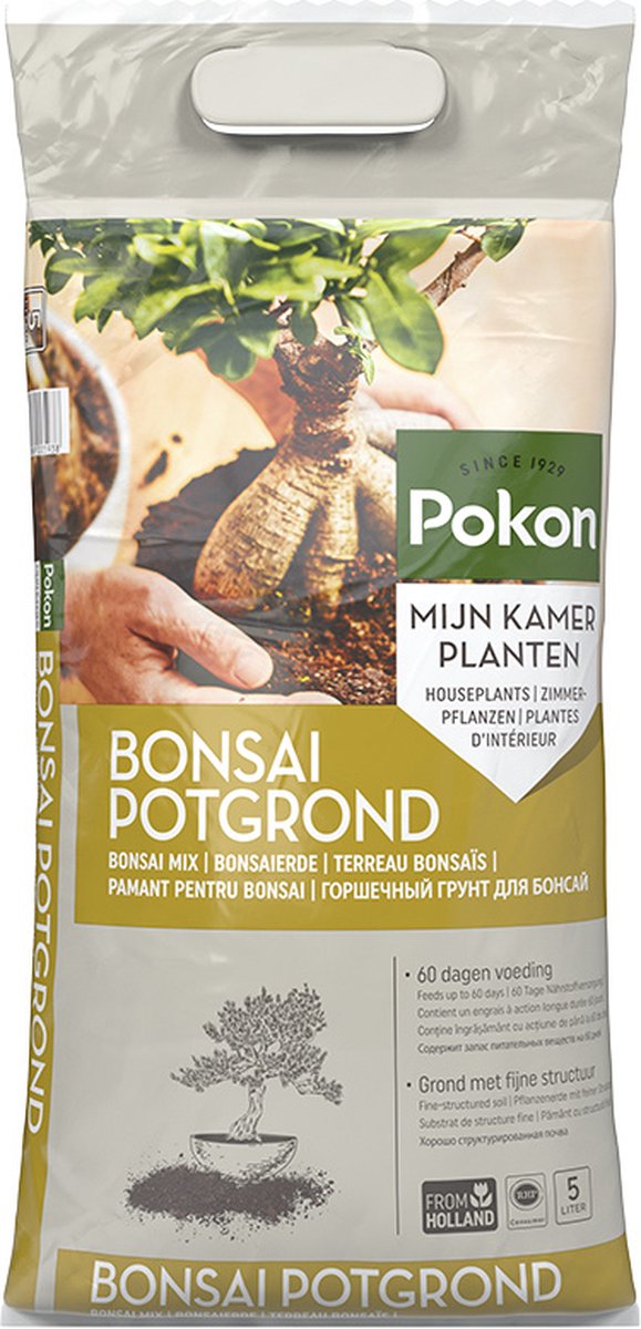  Pokon RHP Bonsai Potgrond - 5l - Potgrond (Bonsai) - 60 Dagen Voeding