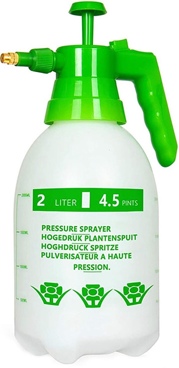  Drukspuit - Verstuiver - Plantenspuit - Plantensproeier - 2 Liter - Able &amp; Borret