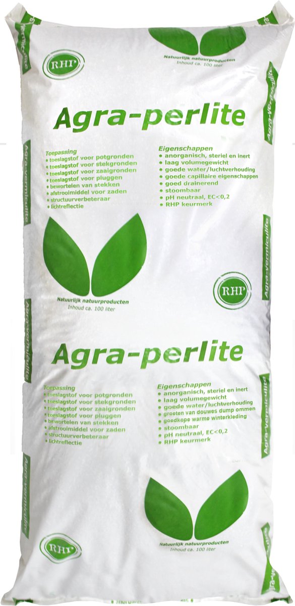  Perlite (perliet) 100 Liter (grof) Agra