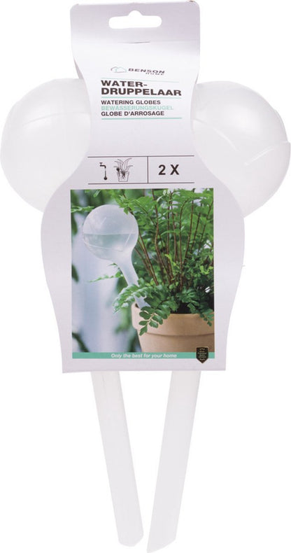  Benson Waterdruppelaar - 2 Stuks - Kunststof - 40 Ml - Waterbol