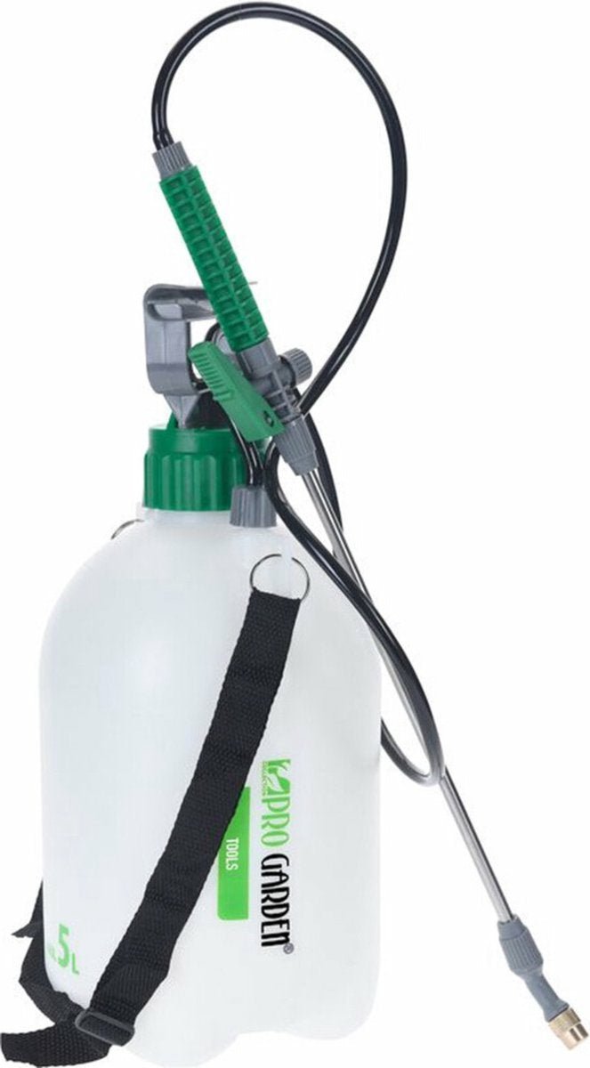 Merkloos Pro Garden Plantensproeier Drukspuit - 5 Liter - Inclusief Draagriem