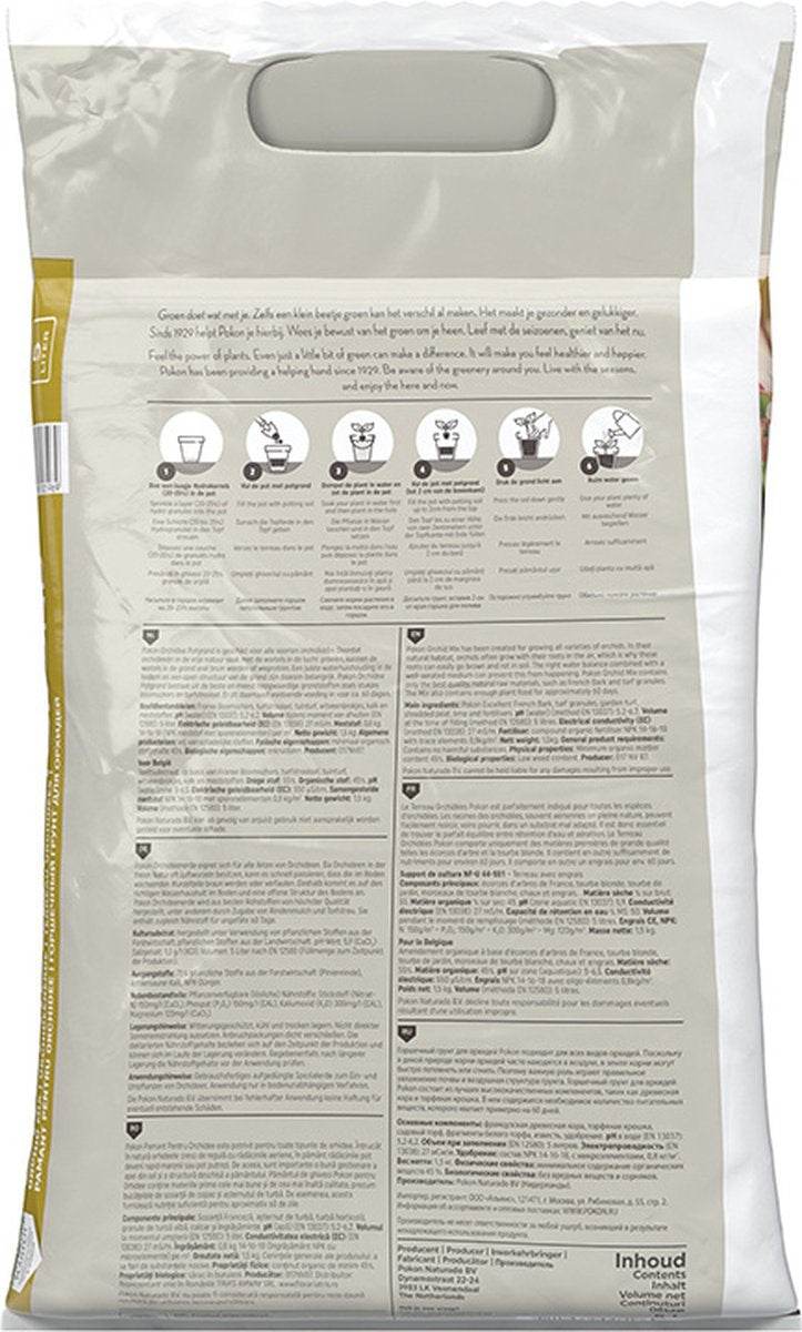  Pokon Orchidee Potgrond - 5l - Potgrond (Orchidee) - 60 Dagen Voeding