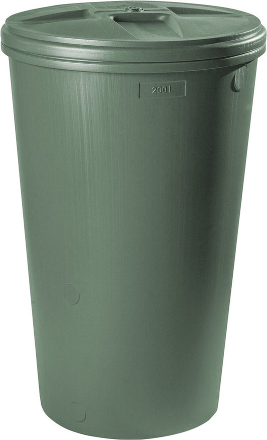  Regenton 200L - Groen (incl. Kraan + Deksel)