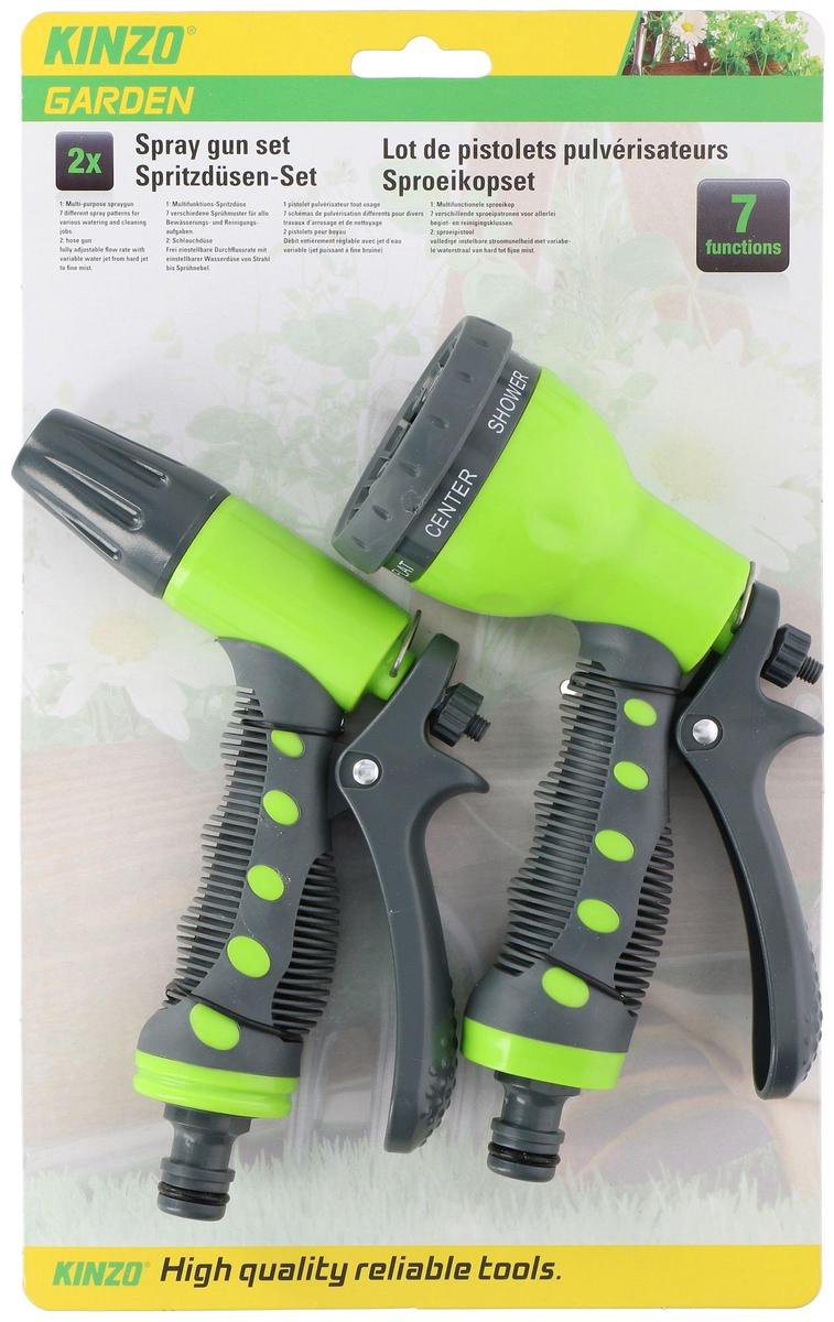  Kinzo Garden Multifunctionele Tuinsproeiers - Set Van 2