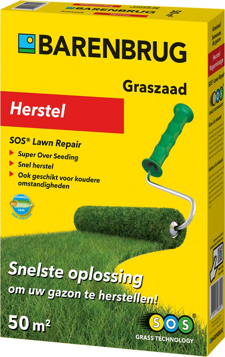  Barenbrug Graszaad Herstel Sos 50 M2 - Graszaden - 1 Kg