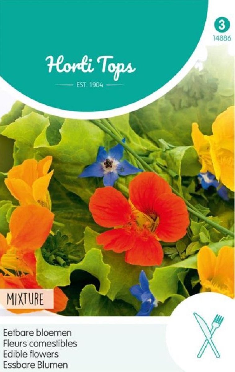  Hortitops - Mengsel Eetbare Bloemen - 5 Gram