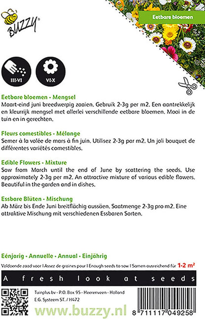  Buzzy® Mengsel Eetbare Bloemen